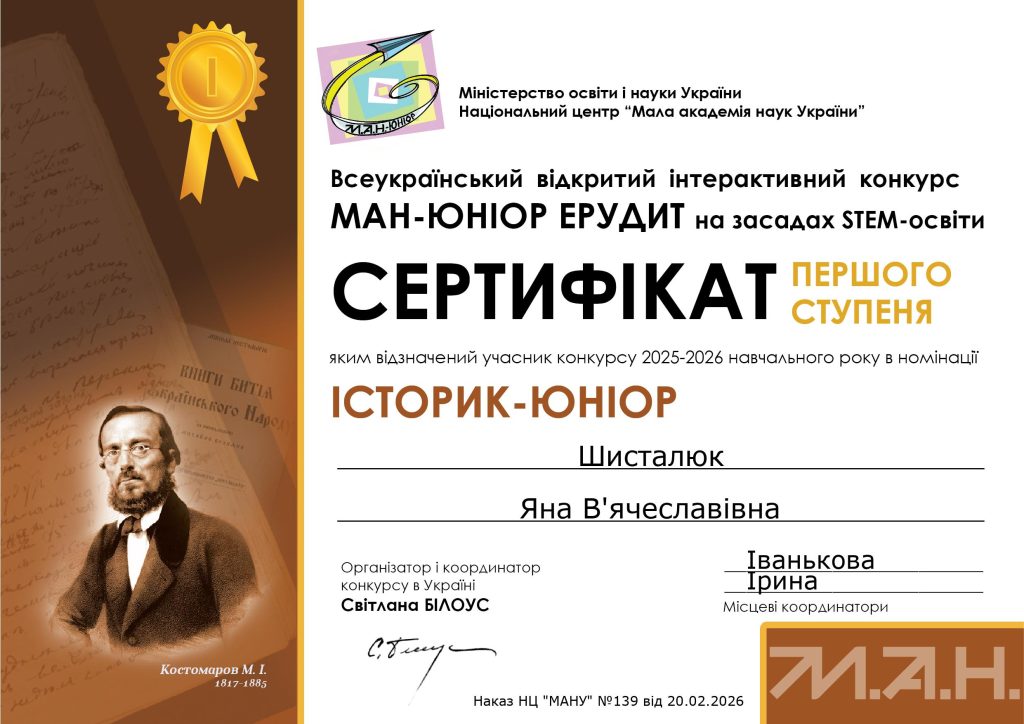 Шисталюк_Яна_історія_59104